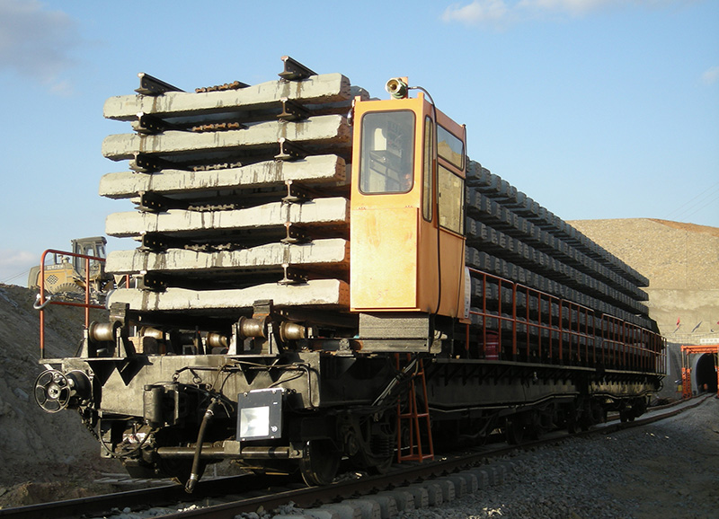 DJ型鋪軌機(jī)二號車運(yùn)輸軌排